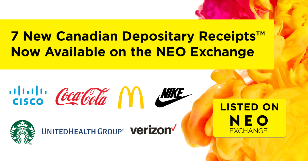 CIBC And The NEO Exchange Celebrate The One Year Anniversary Of CDRs ...